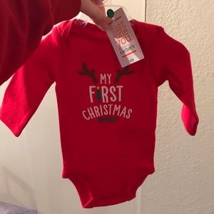 3/$18 newborn Christmas onesie